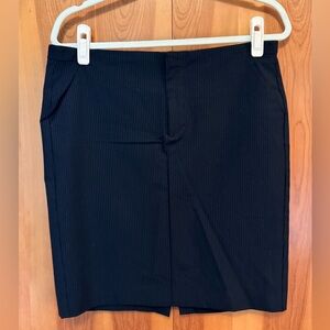 Gap Pinstripe straight skirt